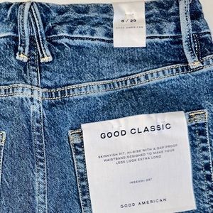 Good American Blue Jeans Size 8/29 Style Good Classic
